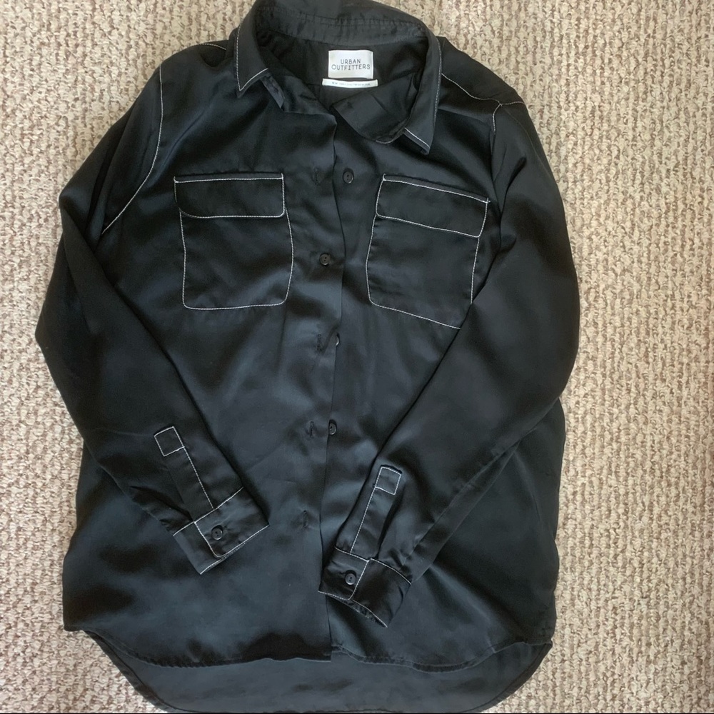 Silky collar shirt from UO